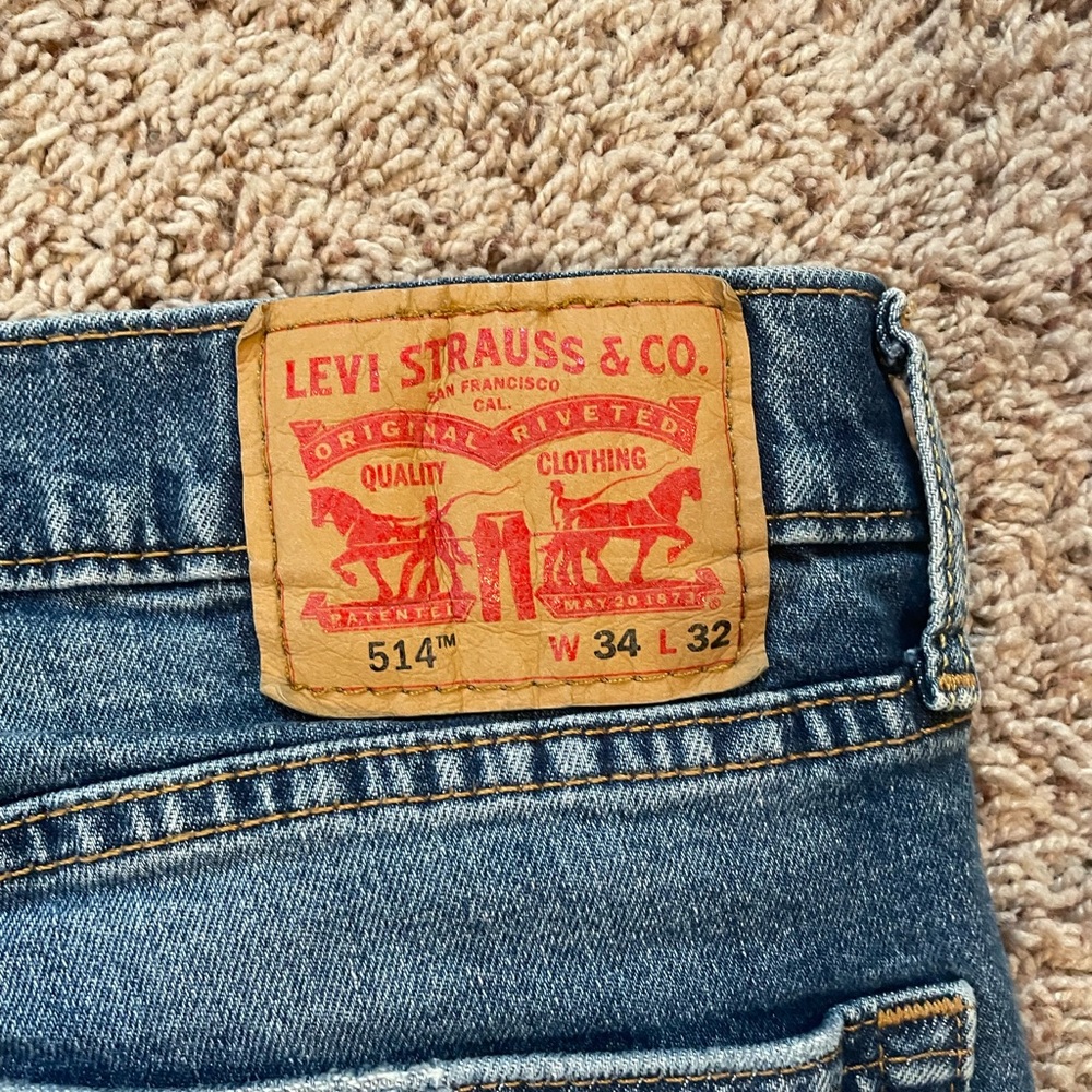 Levi's 514 Denim Jeans 34x32